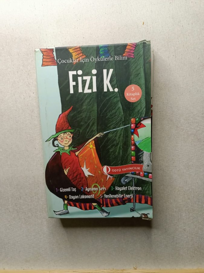 Çocuklar İçin Öykülerle Bilim Seti Fizi K Serisi - 5 Kitap Takım ( kutulu )