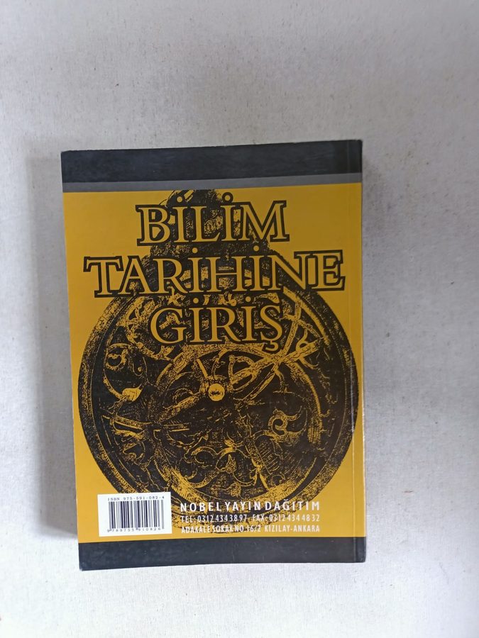 Bilim Tarihine Giriş
